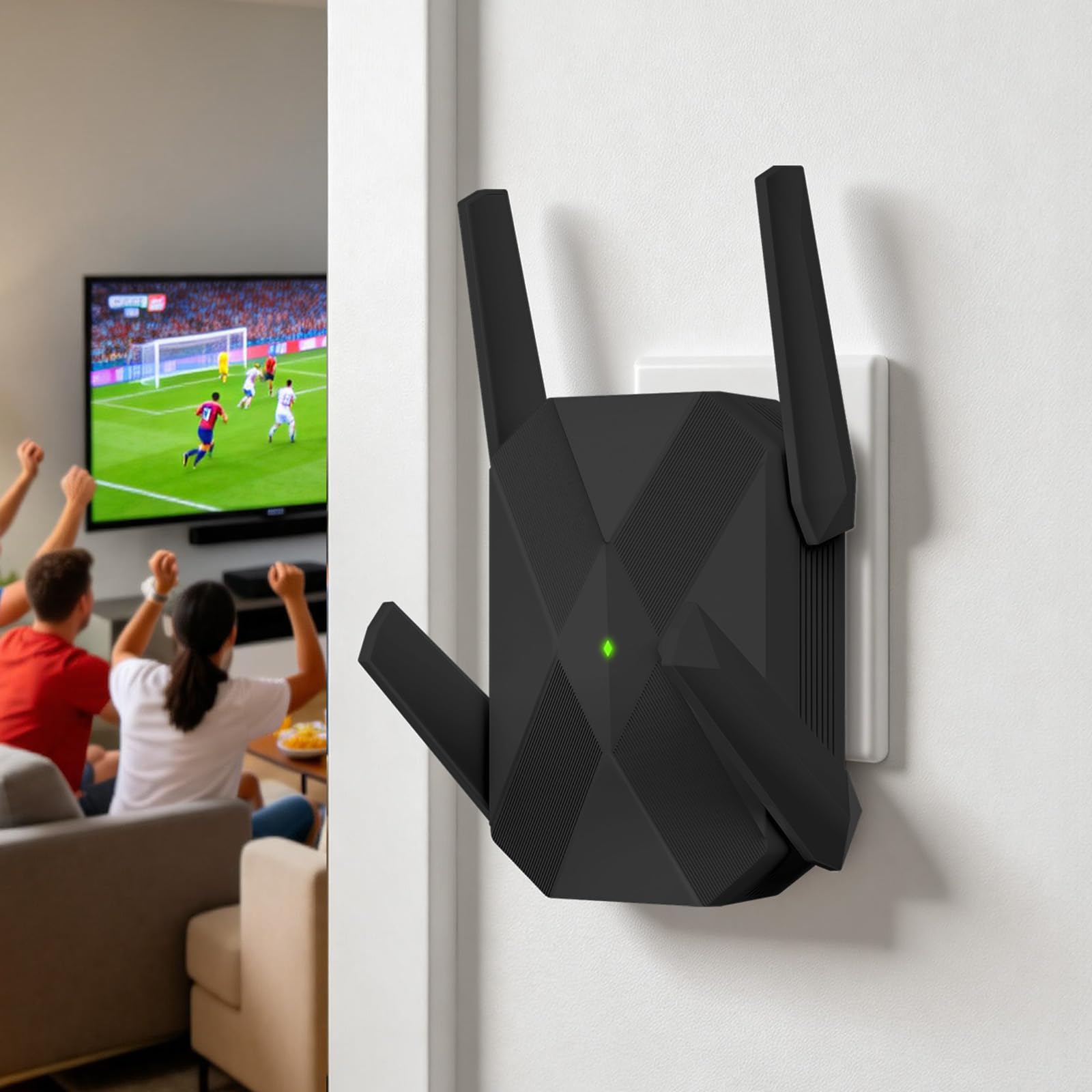 アンドゥページ Amazon.com: 2026 AX3000 WiFi 6 Extender, WiFi Extender Signal